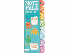 Barevné balónky Sticky Notes Monsters 120 lepicích papírků