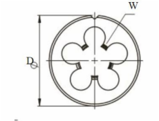 Fanar NarzynkaUNC 7/16-14 DIN-22568 (2A) HSS 800 (N1-121001-4130)