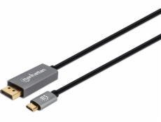 Manhattan USB-C – DisplayPort USB kabel 2 m černý (354844)