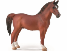 Figurka Collecta Stallion Hackey, kaštan