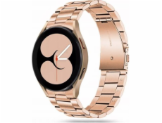 Tech-Protect náramek Tech-protect nerezové hodinky Samsung Galaxy Watch 4 40/42/44/46 mm Blush Gold