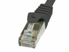 LogiLink Patchcord CAT 6 F/UTP 0,25 m černý (CP2013S)