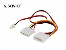 Savio Molex - Molex, 0,18 m, vícebarevný (SAVIO AK-15)