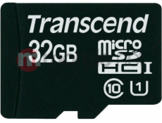 Karta Transcend Premium MicroSDHC 32 GB Class 10 UHS-I/U1 (TS32GUSDCU1)