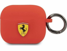 Ferrari FEA3SILRE ochranné pouzdro pro AirPods 3 červené