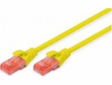 Digitus DIGITUS CAT 6 UTP patch kabel PVC AWG 26/7 délka 7m Barva žlutá