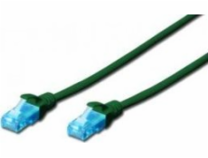 Digitus DIGITUS CAT 5e UTP patch kabel PVC AWG 26/7 délka 1,5m Barva modrá