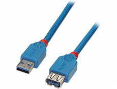 Lindy USB-A - USB-A USB kabel 0,5 m Modrý