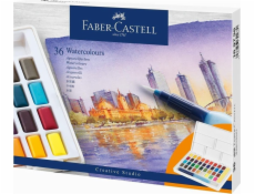 Faber-Castell CS akvarelové barvy kostky 36 barev.FABER CASTELL