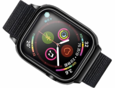 Usams Apple Watch 4 40mm řemínek a pouzdro. černá/černá ZB73IW1 (US-ZB073)