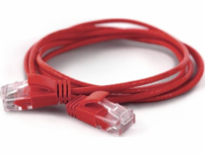 Wantec  wW Patch kabel CAT6A rand 2,8 mm UTP červený 0,50 m - Síťový - Patch kabel - 0,5 m - Cat6a - U/UTP (UTP) - RJ- 45 - RJ- 45 - červený (7270)