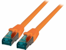 EFB EFB RJ45 Patchkabel S/FTP, Cat.6A, LSZH, 1,5m, oranž.