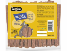 Hau&Meow Pausesnack pamlsek pro psy, králičí nudličky 500g