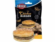 Trixie Chicken Burger, pamlsek pro psy, 9 cm, 140 g, kuřecí maso a přírodní kůže