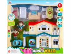 Mega Creative DOLLHOUSE B/O AKC 35X34X9 MC WB 30