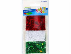 Craft with Fun LOSE CONFETTI MIX 14G/3PCS CF PBH 12/288