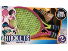 Mega Creative Rackets + Shuttlecock (9904B)