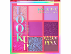 Eveline EVELINE_Look Up Neon Pink paletka 9 očních stínů 10,8g