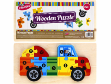 Mega Creative DREW AUTO PUZZLE 10EL 14X30 MC WOOD FOL 88