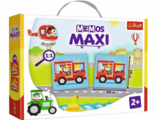 Trefl Vzdělávací hra pro děti Memos maxi Vehicles 02267 Trefl