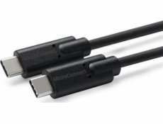 MicroConnect USB kabel USB-C – USB-C 0,25 m černý (USB3.2CC0.25)