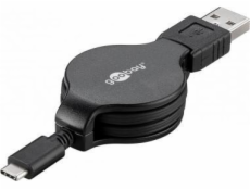 Gembird USB-A – USB-C USB kabel 1 m černý (45743)