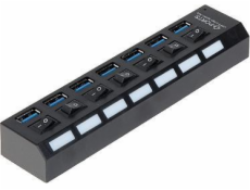 USB HUB 7x USB-A 3.0 (HUB-USB3.0-1/7)