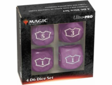 Ultra-Pro Ultra-Pro: Magic the Gathering - Black Mana - 22 mm Deluxe věrnostní sada kostek