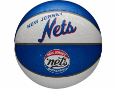 Wilson Wilson NBA Team Retro Brooklyn Nets Mini míč WTB3200XBBRO Blue 3