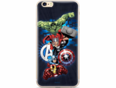 Marvel Original pouzdro Marvel s potiskem Avengers 001 pro iPhone XR tmavě modrá (MPCAVEN059) univerzální