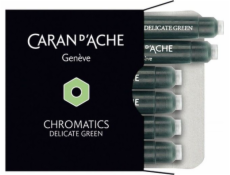 Caran d`Arche Chromatics zelené inkoustové cartridge, 6 kusů