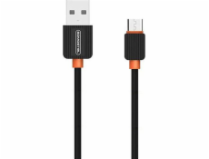 Somostel USB-A - microUSB USB kabel 1 m černý (26579)