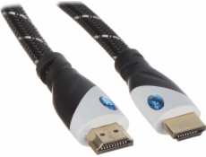 HDMI - HDMI kabel 5m stříbrný (HDMI-5.0-PP)