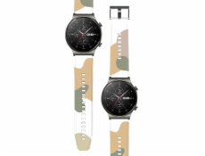 Hurtel Strap Camo náramek pro Huawei Watch GT2 Pro Silikonový řemínek Camo Watch náramek (7)