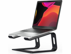 Crong Crong AluBench stojan na notebook – Ergonomický hliníkový stojan na notebook (černý)