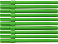 Kancelářské produkty KANCELÁŘSKÉ PRODUKTY kancelářská fixa, 10 ks, zelená