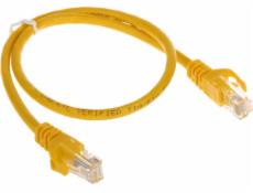 RBLINE PATCHCORD RJ45/0,5-YELLOW 0,5m