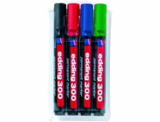 Edding Permanent Marker (300/MIX/4S ED)