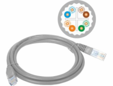 Alantec Patch-cord U/UTP kat.6A LSOH 0,5m šedý