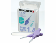 Tandex Tandex (6 ks) Zubní kartáčky Flexi X-fine trapered Lilac (fialové)