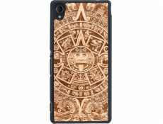 SmartWoods Case Aztec Wooden Case pro Sony Xperia M4 Aqua