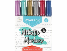 Starpak MARKER METALC 6KOL OKR STK WB 12/72