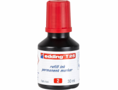 Edding Značkovací ink.perm.30ml červená T25/002 EDING