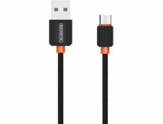 Somostel USB-A - microUSB USB kabel 1 m černý (28260)