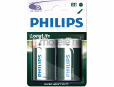 Baterie Philips LongLife D / R20 2 ks.