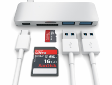 Satechi USB HUB 1x SD 1x USB-C 1x microSD + 2x USB-A 3.0 (ST-TCUPS)