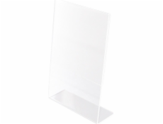 Q-Connect Q-CONNECT plexi stojan, 150x210mm, průhledný