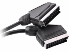 Scart-Scart kabel 1,2 m černý (KPO2705-1,2)