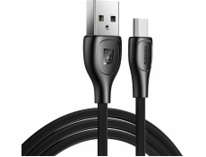 Remax USB-A - microUSB USB kábel 1 m čierny (Remax)