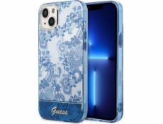 Guess Case Guess GUHCP14MHGPLHB Apple iPhone 14 Plus modro/modré pevné pouzdro Porcelain Collection